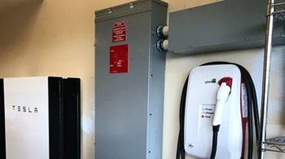 Powerwall Install in Portola Valley Photo